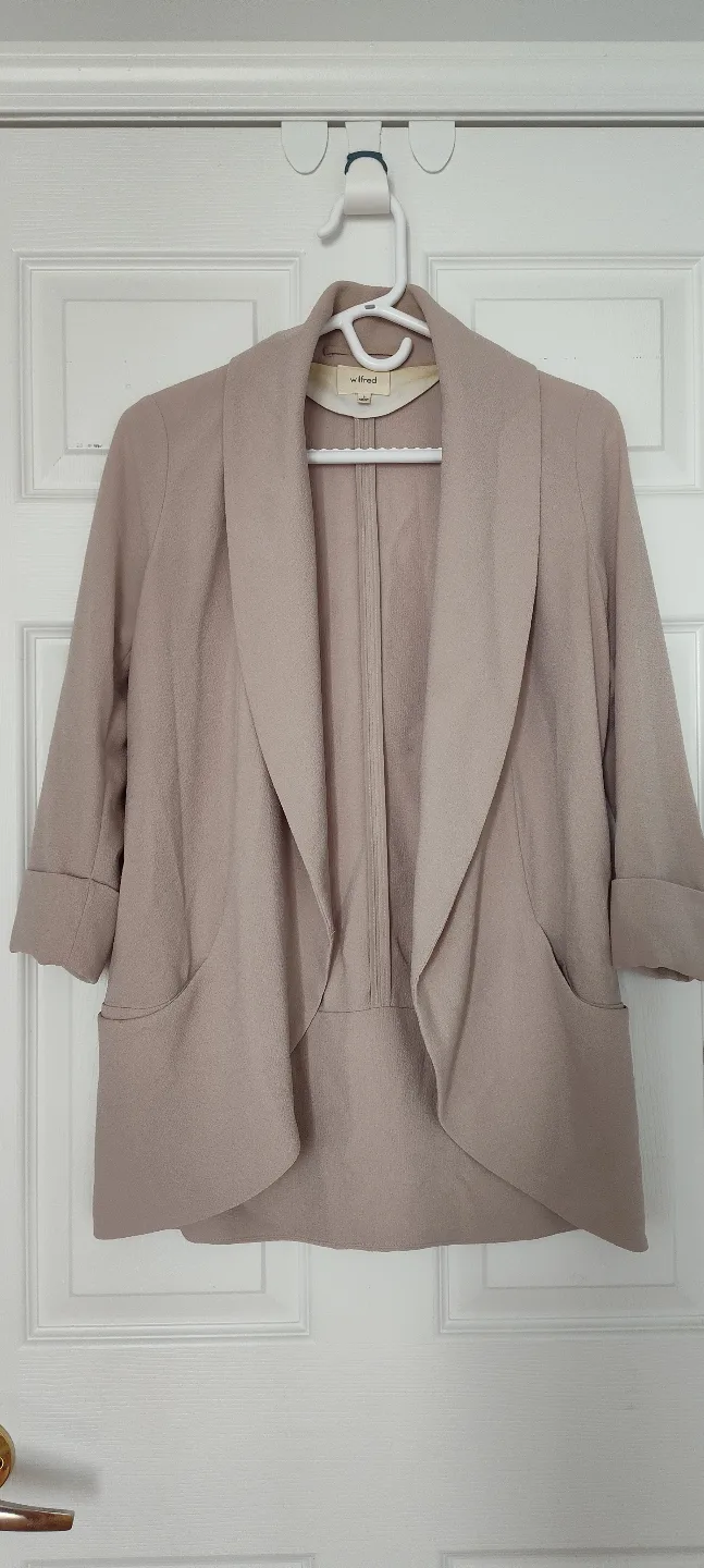 Wilfred Beige Blazer Jacket thumbnail