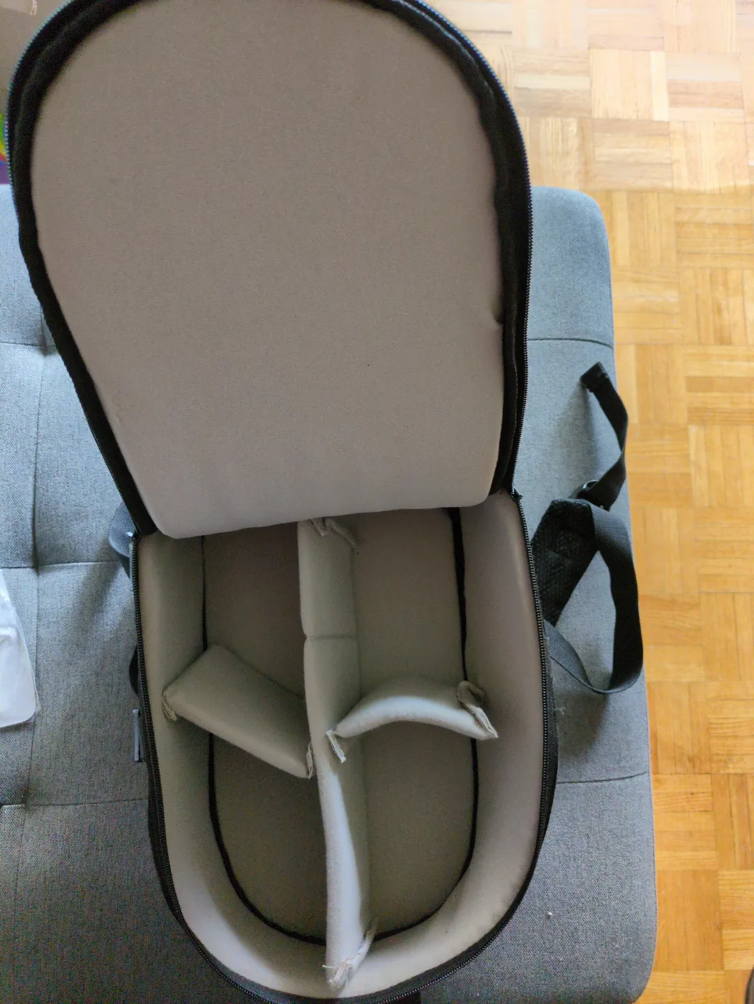Black Camera Backpack - Gently Used thumbnail