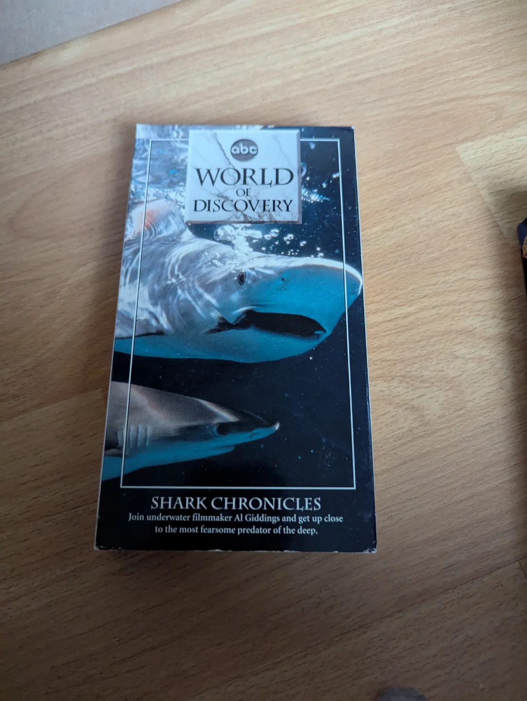 Shark Chronicles VHS Tape thumbnail