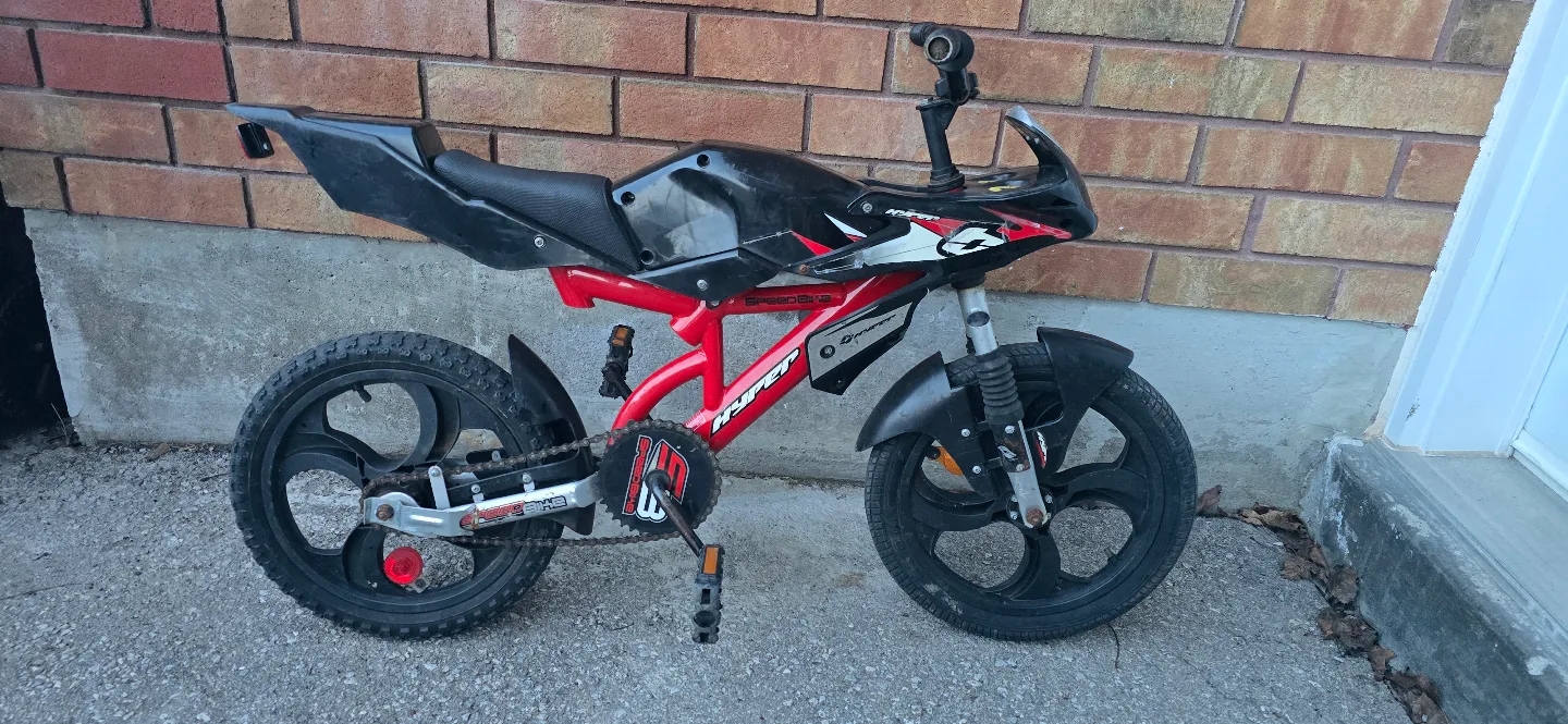 Speed Bike Kids Motorcycle Style Bicycle image indicator(2)