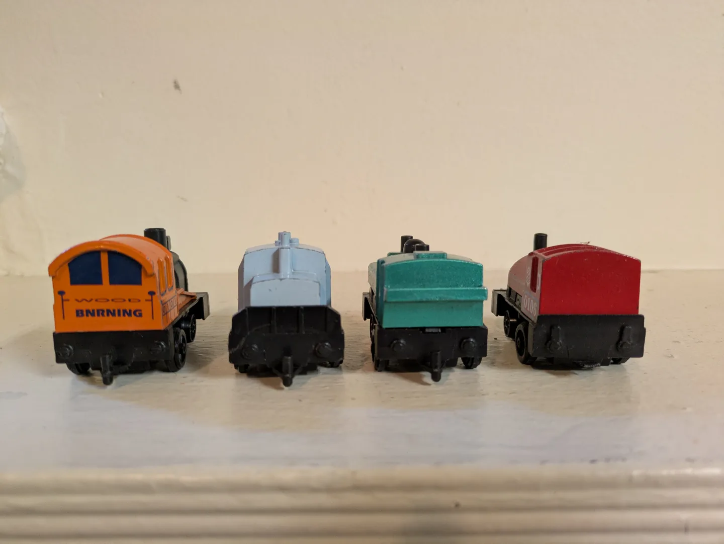 Vintage Pull Back Mini Locomotive Trains image indicator(3)