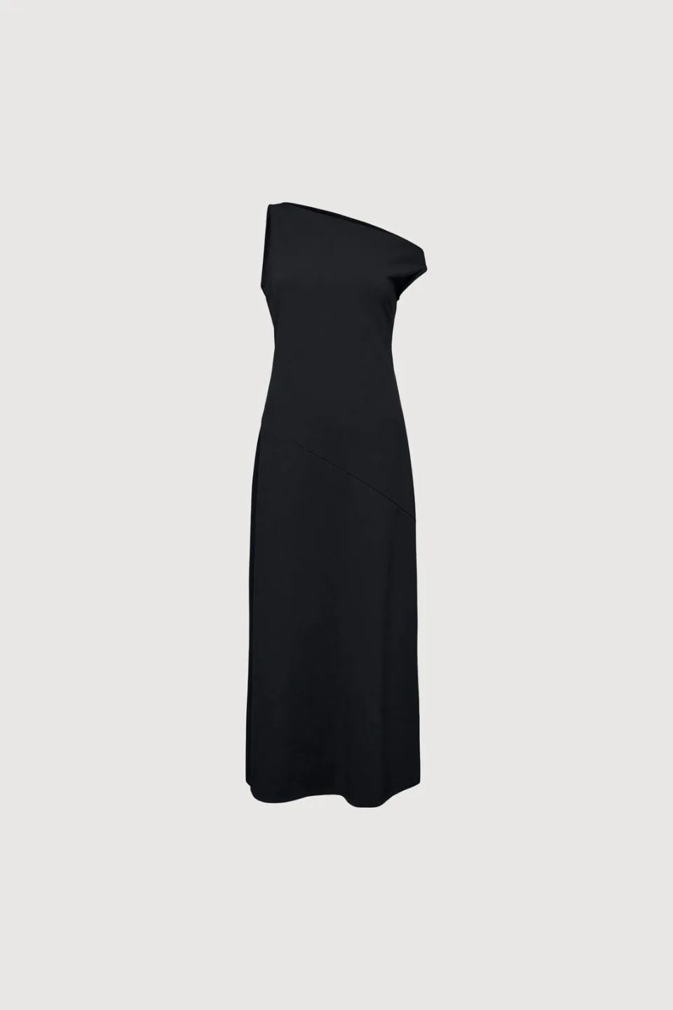 [BRAND NEW] Oak and Fort Black Asymmetrical Maxi Dress image indicator(2)