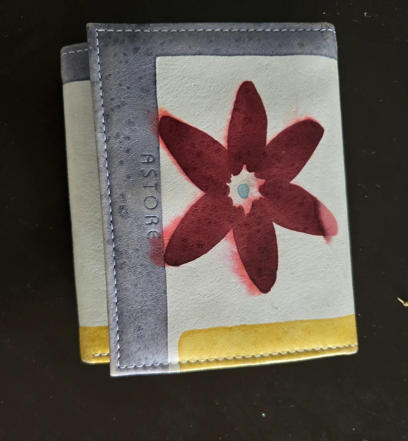 Astore floral leather wallet 🧡 thumbnail