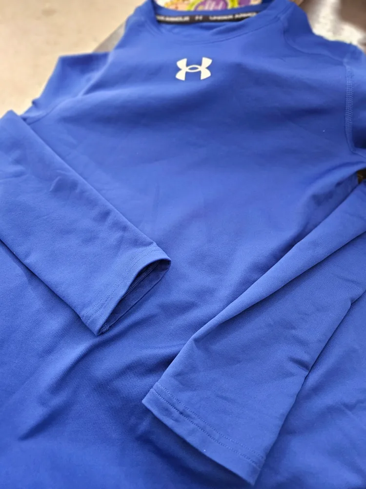 Under Armour ColdGear Fitted Long Sleeve Shirt - Youth Large thumbnail