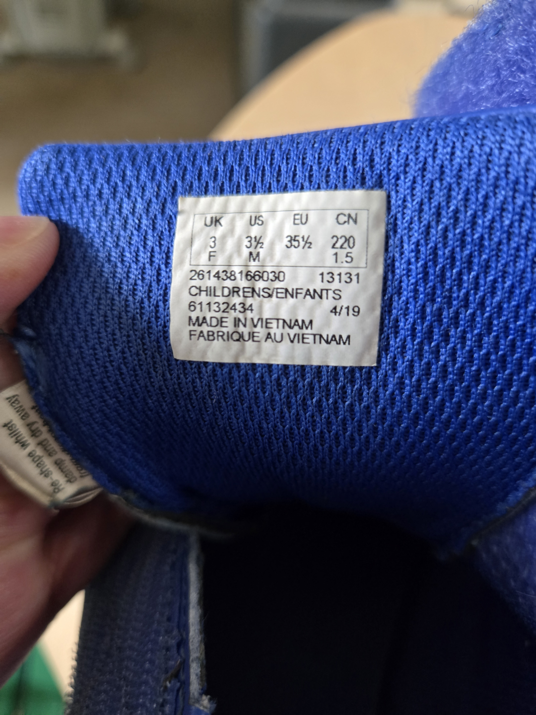 Clarks Children's Blue  Shoes - Size UK 3 - photo 2
