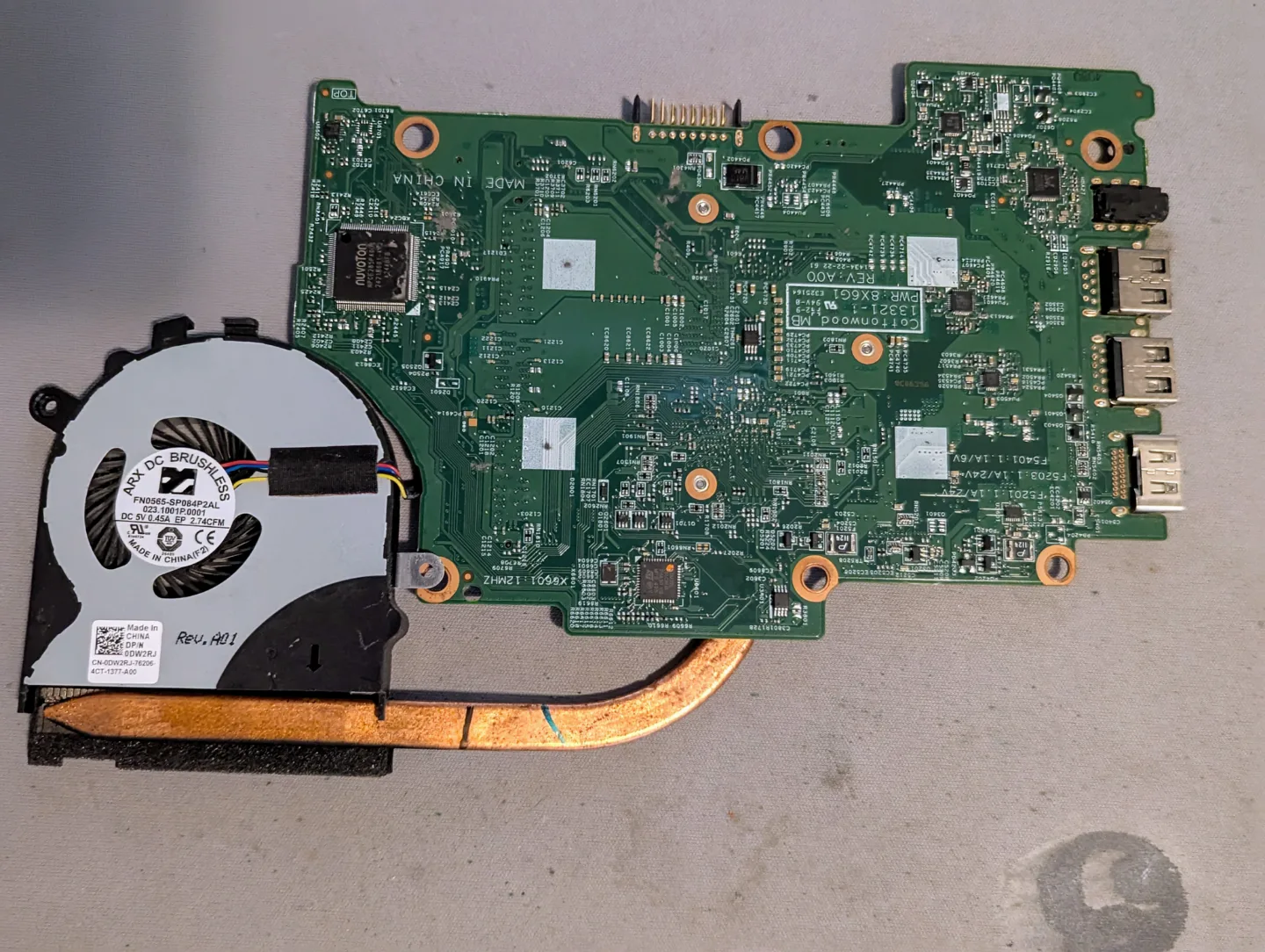 Dell 7347 laptop motherboard combo image indicator(2)