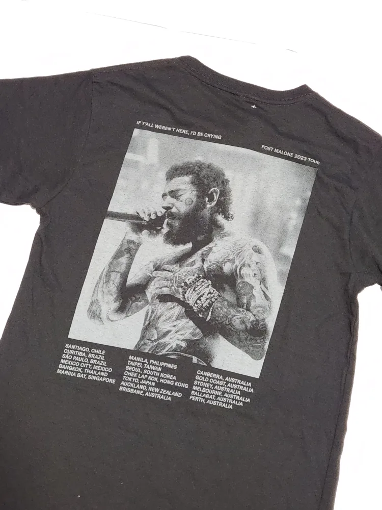 Post Malone 2023 Tour T-Shirt - Size M image indicator(3)