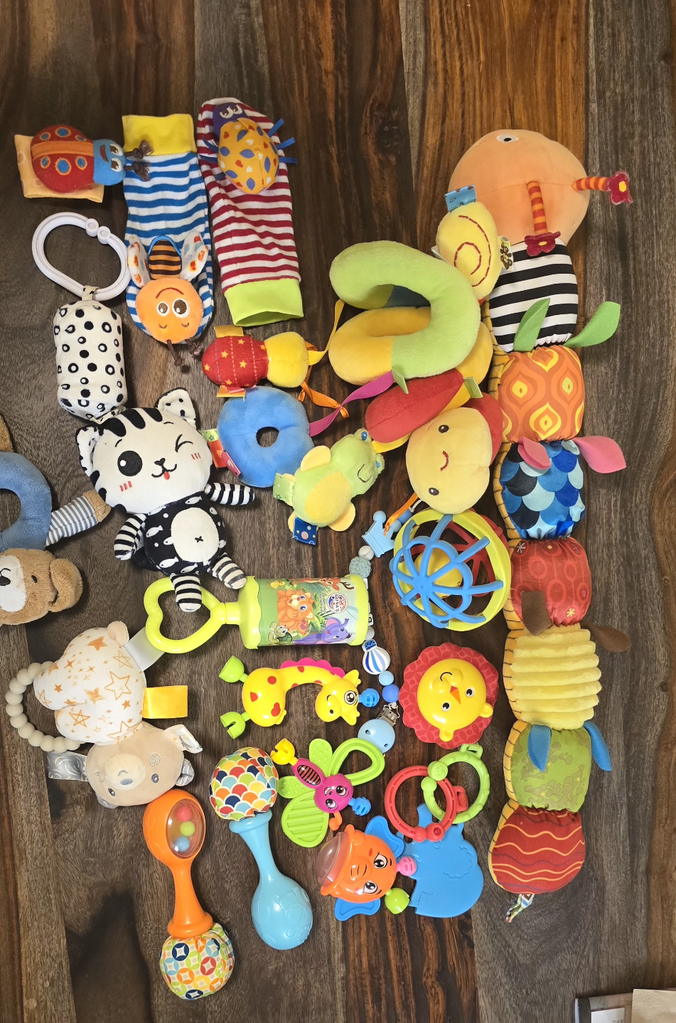 Baby Toy Bundle - Sensory Toys, Rattle Toys, Plush Toys
