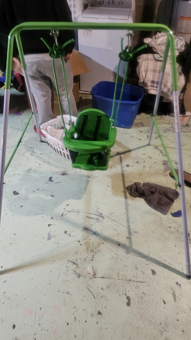 Indoor Baby Swing Set or outdoor