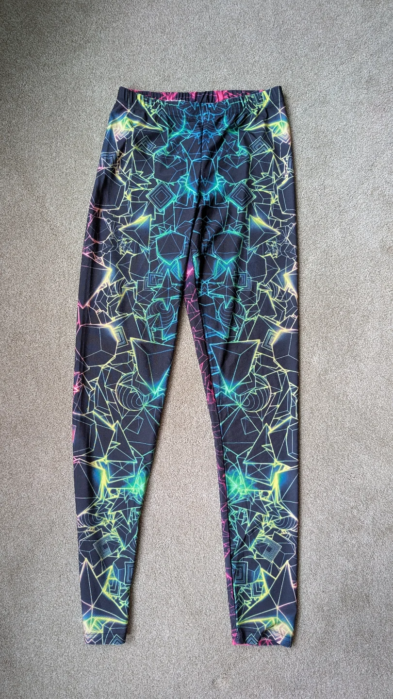 Lotus Leggings - 3 pairs of unique leggings (UV reactive) image indicator(3)
