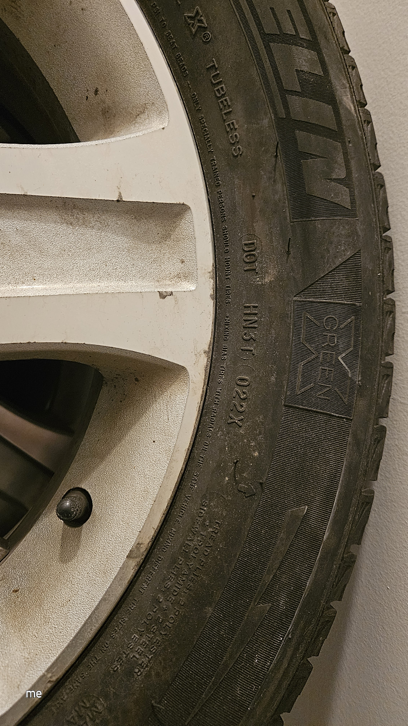 Michelin Winter Tires with Rims - Set of 4 - photo 2