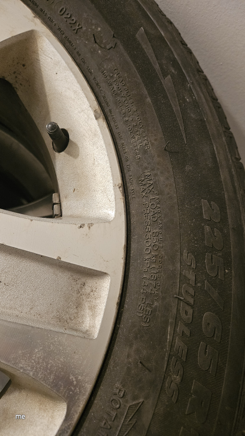 Michelin Winter Tires with Rims - Set of 4 - photo 3
