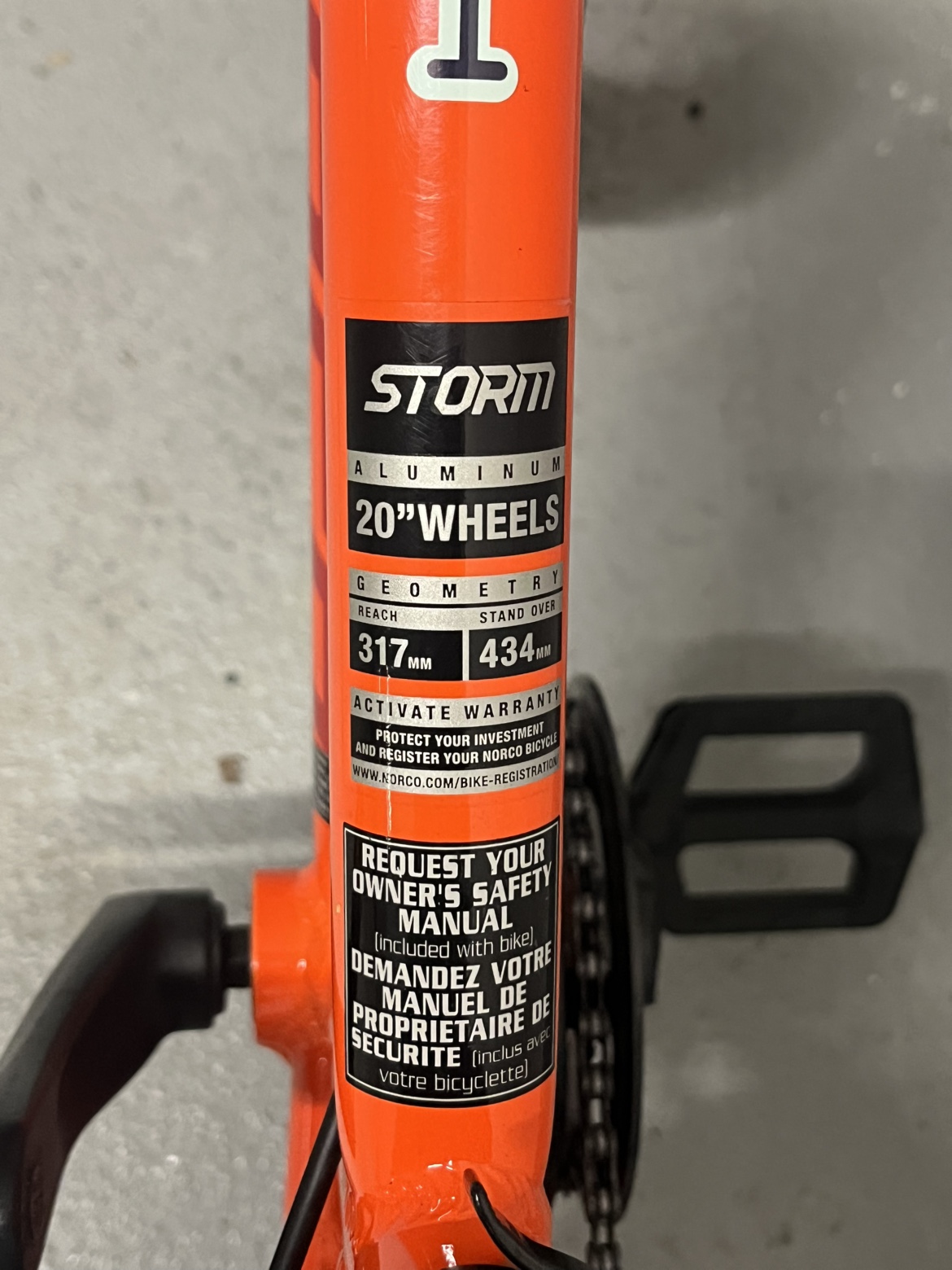 Norco Kids Bike 20” wheel - photo 2