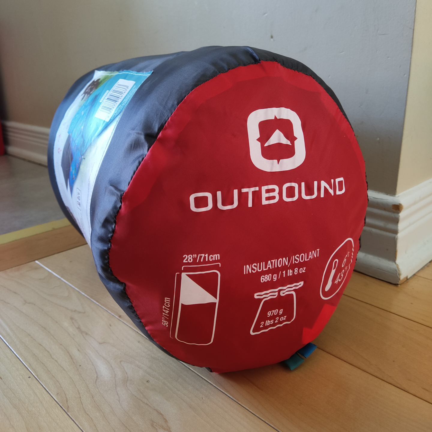 Outbound 6°C (43°F) Kids' Sleeping Bag - photo 3