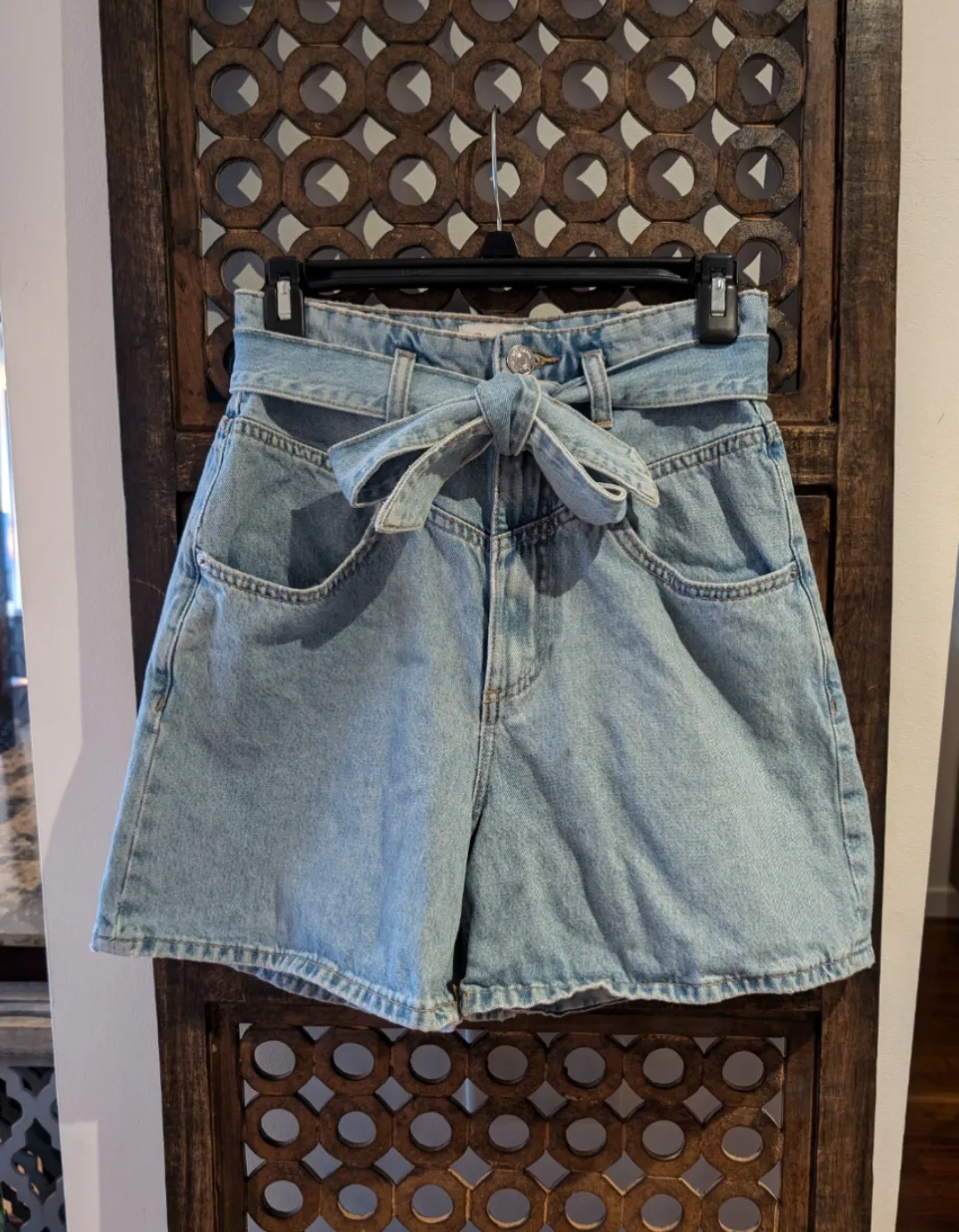Zara Denim Shorts image indicator(5)