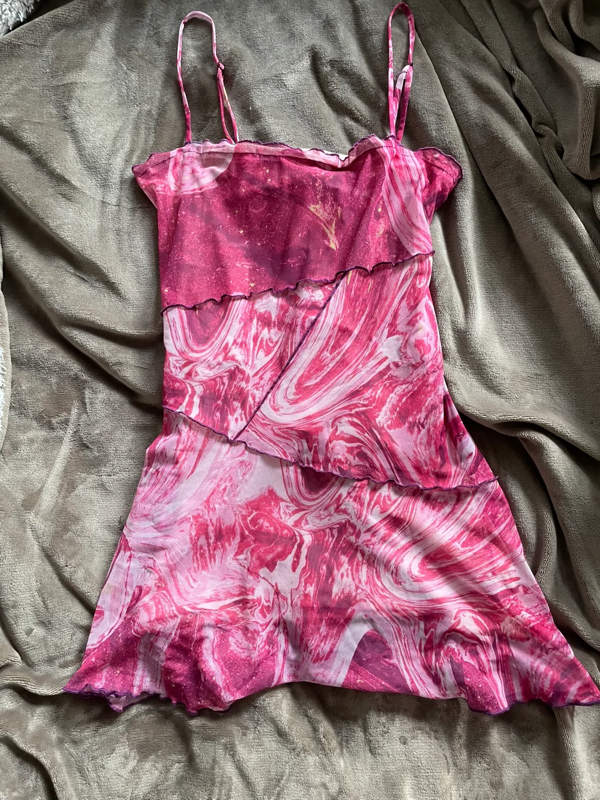 Pink Mesh Dress thumbnail
