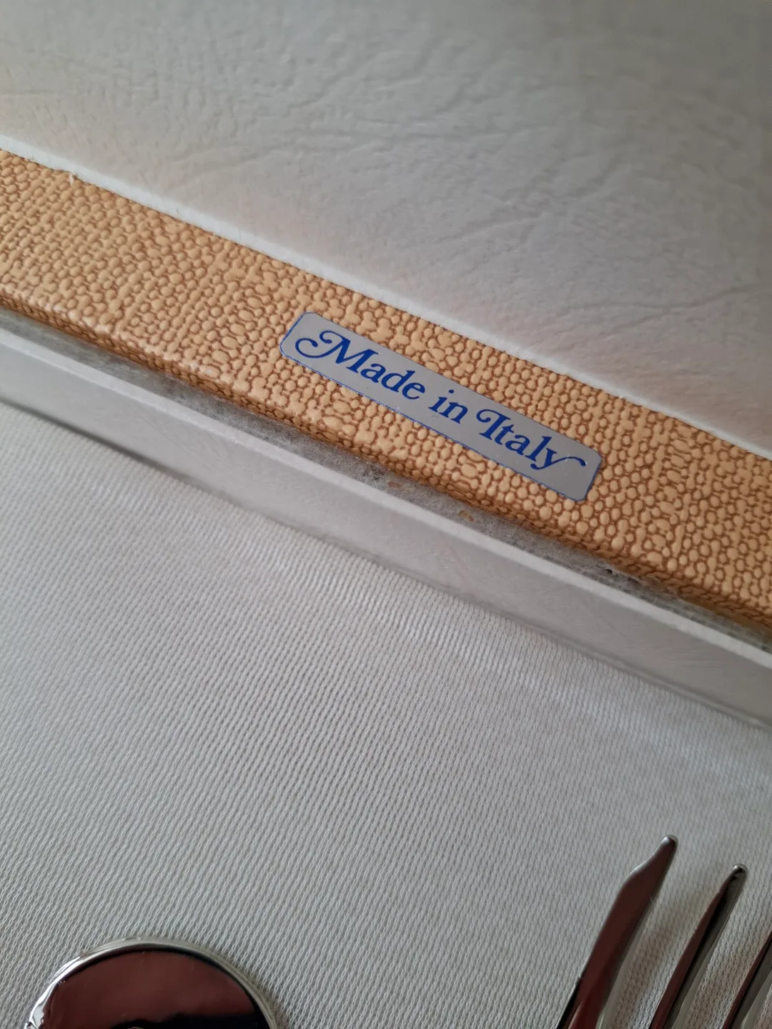 Vintage Italian Dessert Forks, Spoons and Servers image indicator(6)