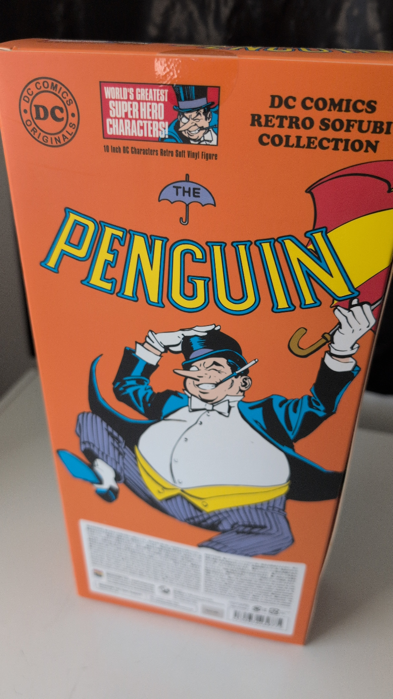 DC Comics Retro Sofubi Collection The Penguin Figure - photo 2