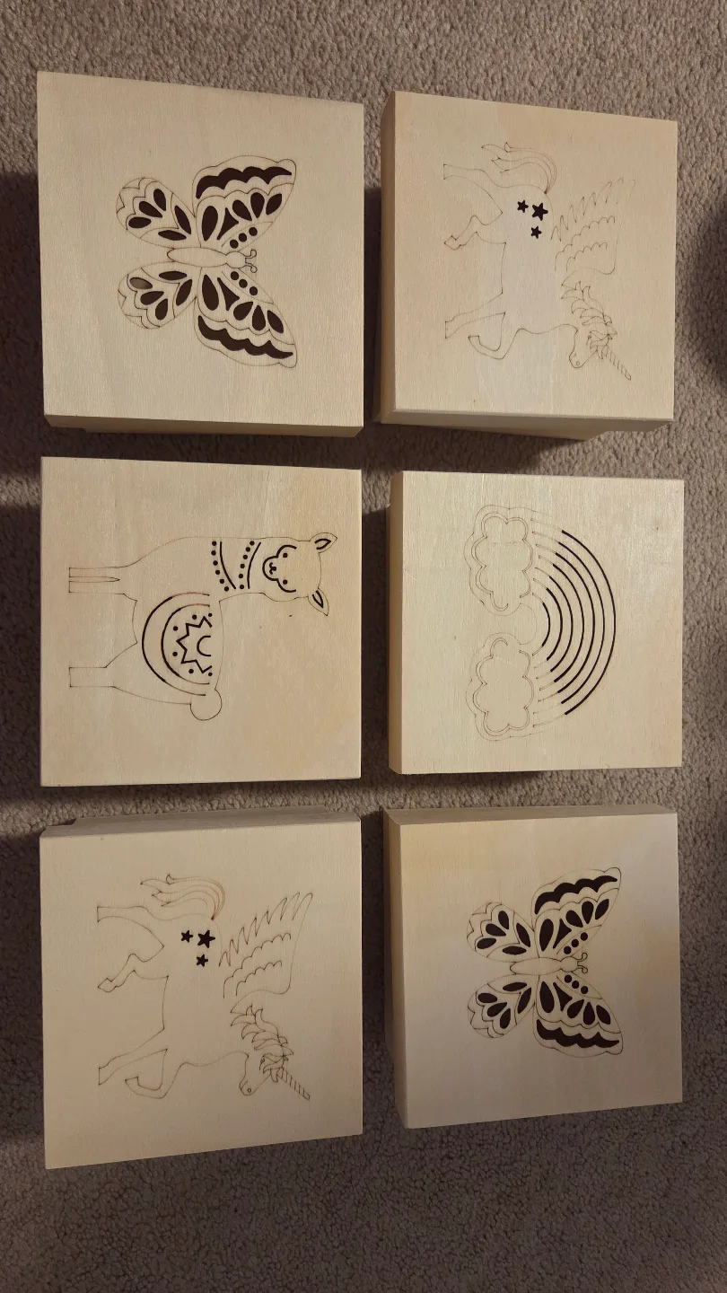 Set of Six Wooden Decorative Boxes #freecycle image indicator(2)