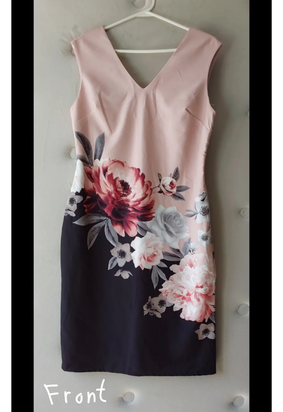 Floral Print Bodycon Prencil Dress thumbnail