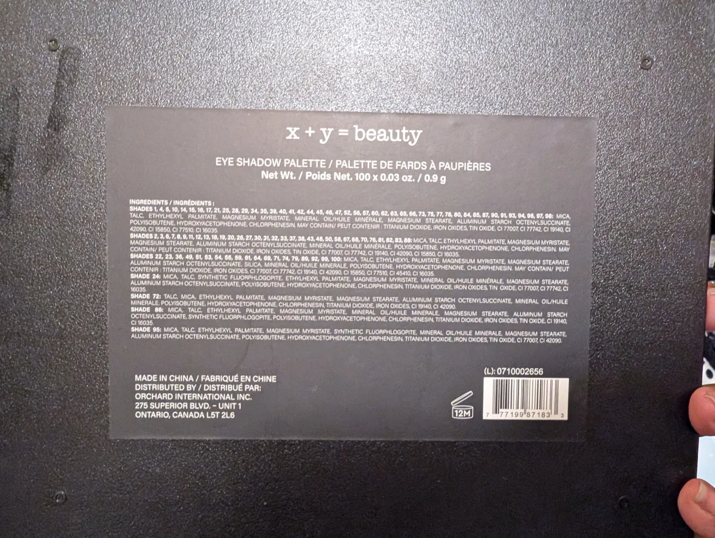 x + y = beauty 88 Colour Eyeshadow Palette image indicator(2)