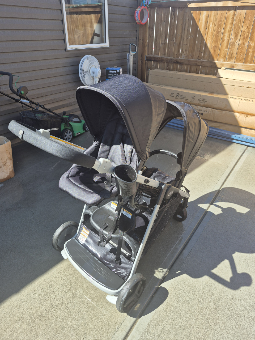 Graco Ready2Grow Side-by-Side Double Stroller - photo 3