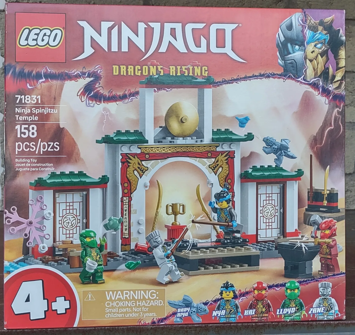 Lego Ninjago Ninja Spinjitzu Temple 71831 thumbnail
