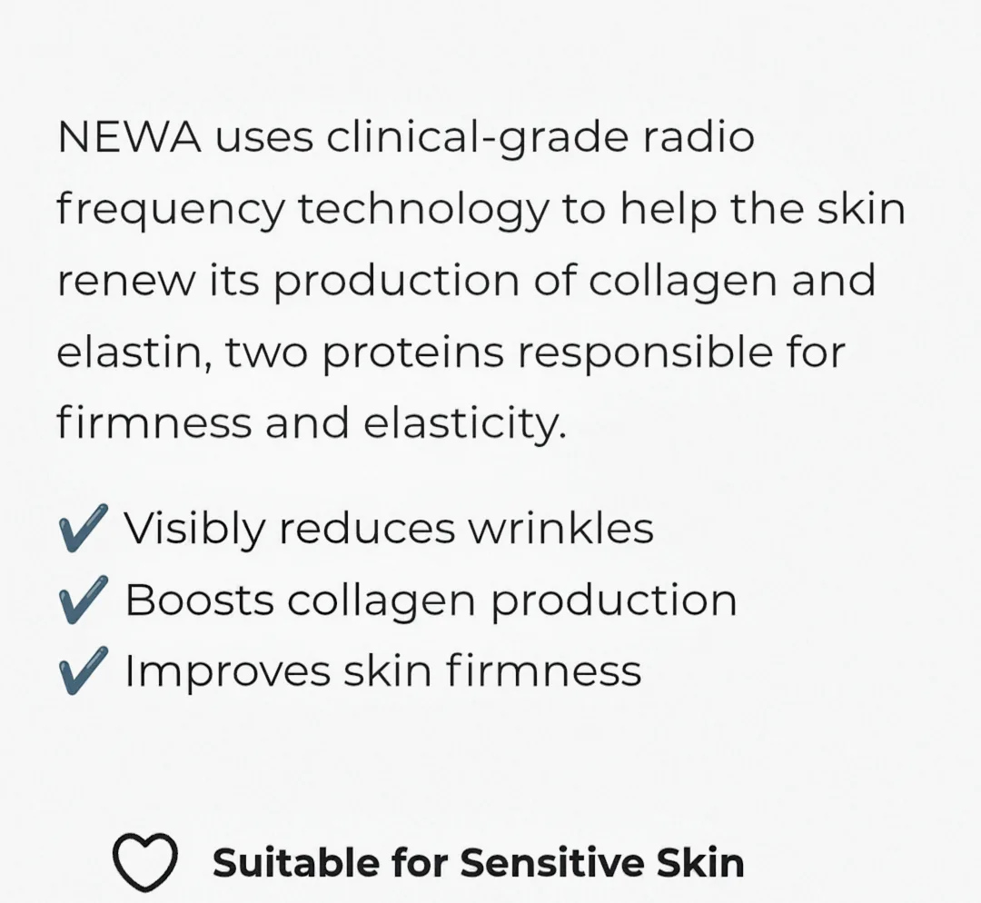 NEWACordless RF Wrinkle Reduction Device image indicator(10)