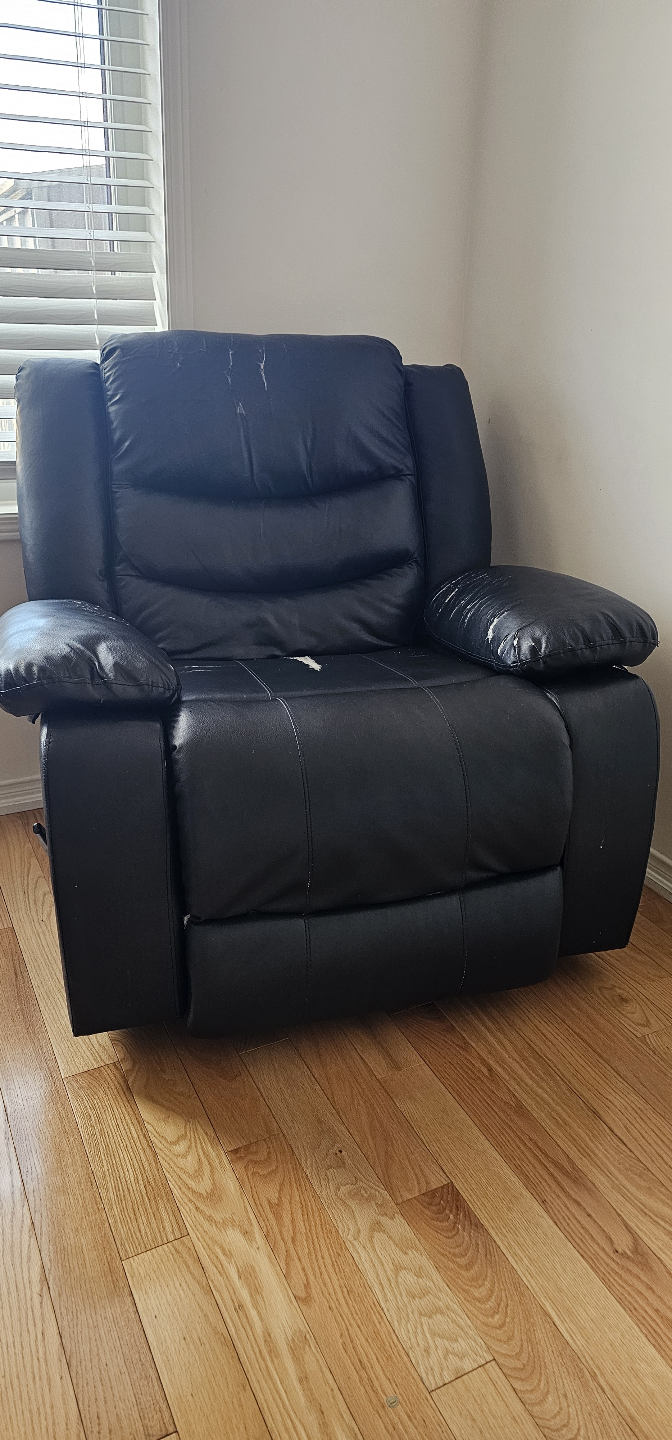 Black Recliner Chair