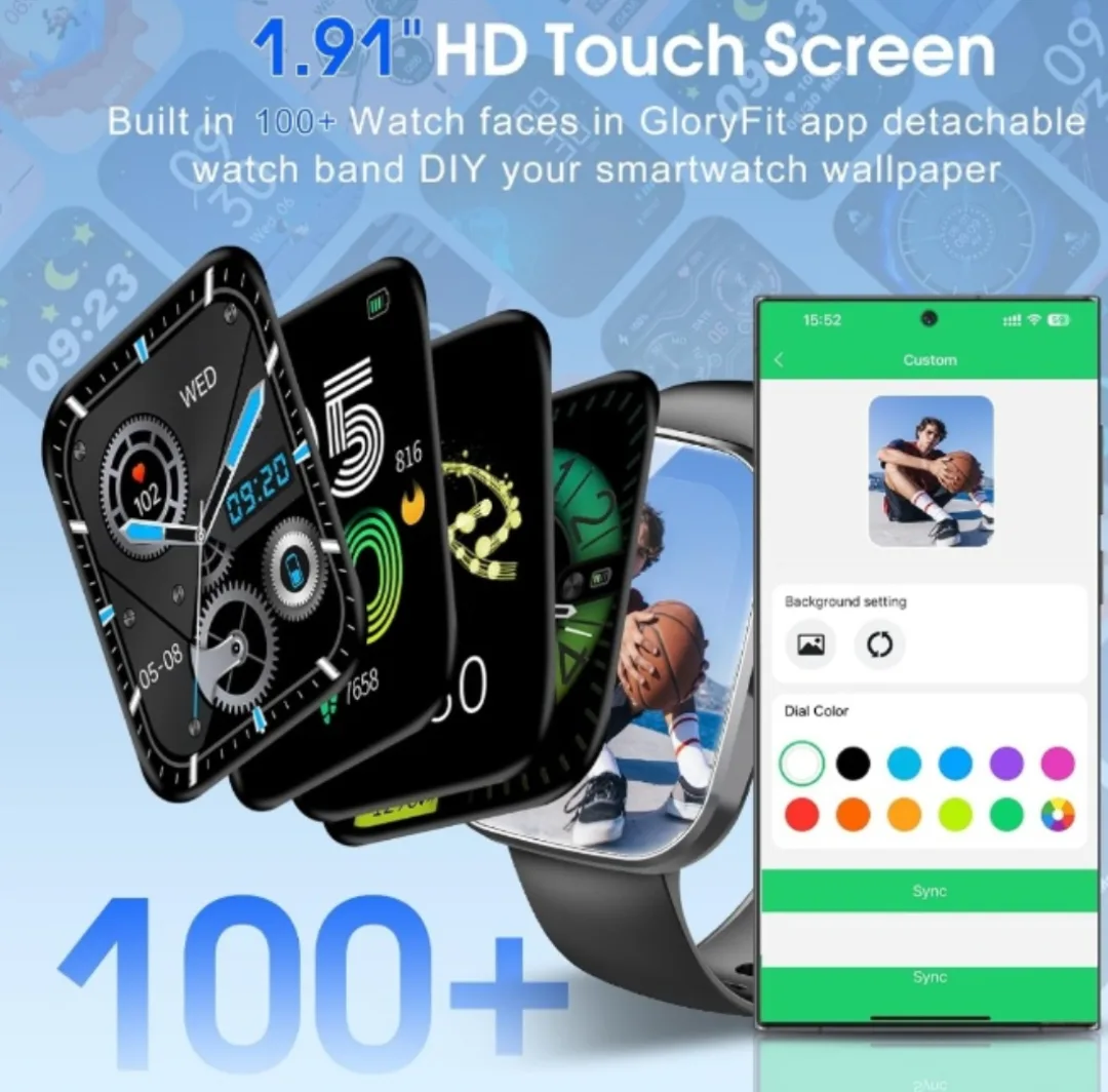 Smart Watch with Bluetooth Calling & IP68 Waterproof image indicator(6)