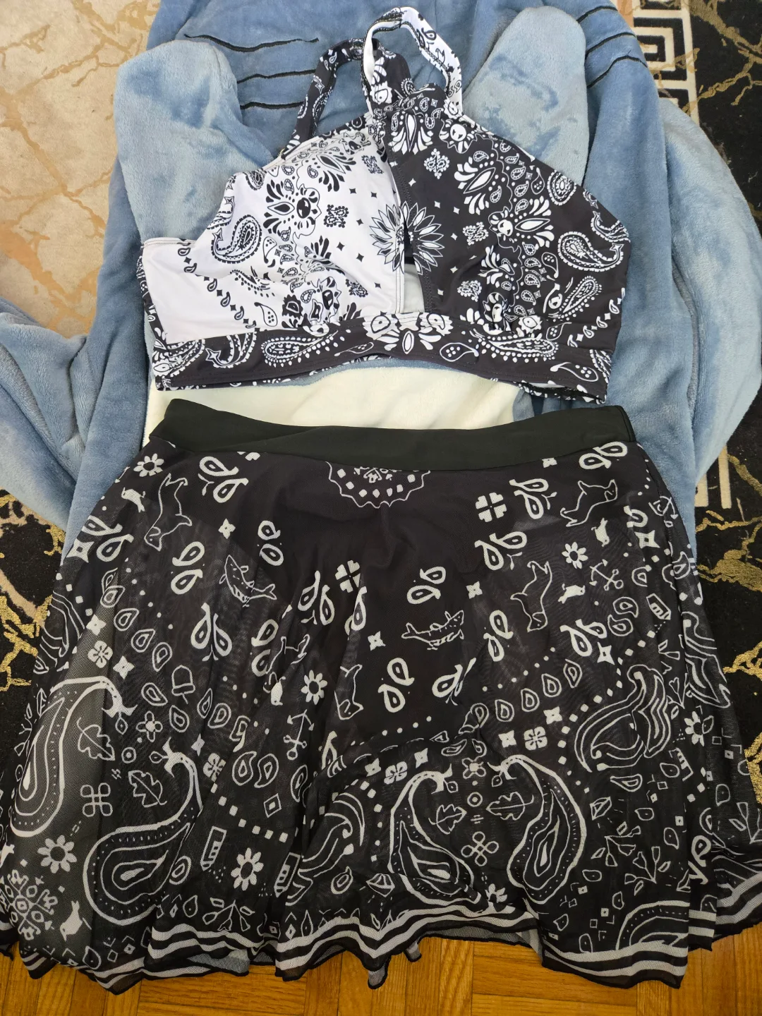 Bandana Print Bikini Set image indicator(5)