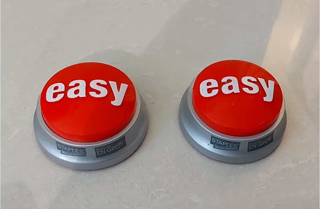 Pair of Easy Sound Buttons thumbnail