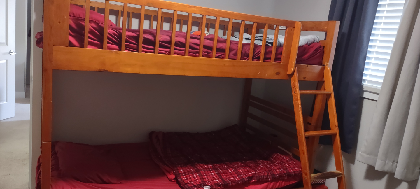 Twin Wooden Bunk Bed with Drawers - photo 2