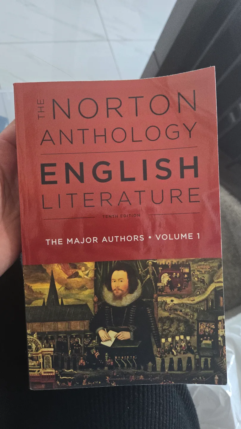The Norton Anthology of English Literature, Vol 1, 10th Ed thumbnail