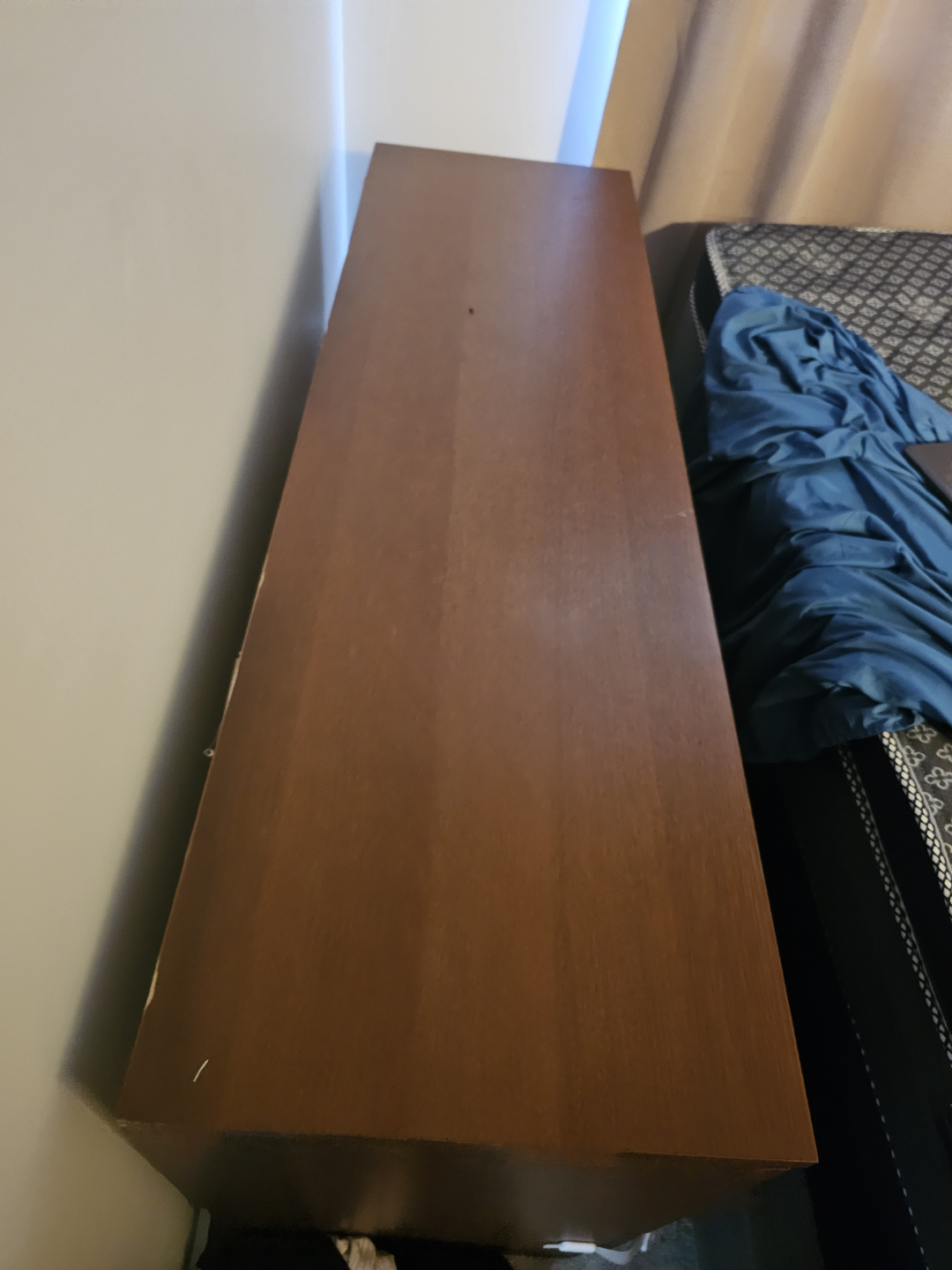 long 6 drawer Wooden Dresser - photo 2