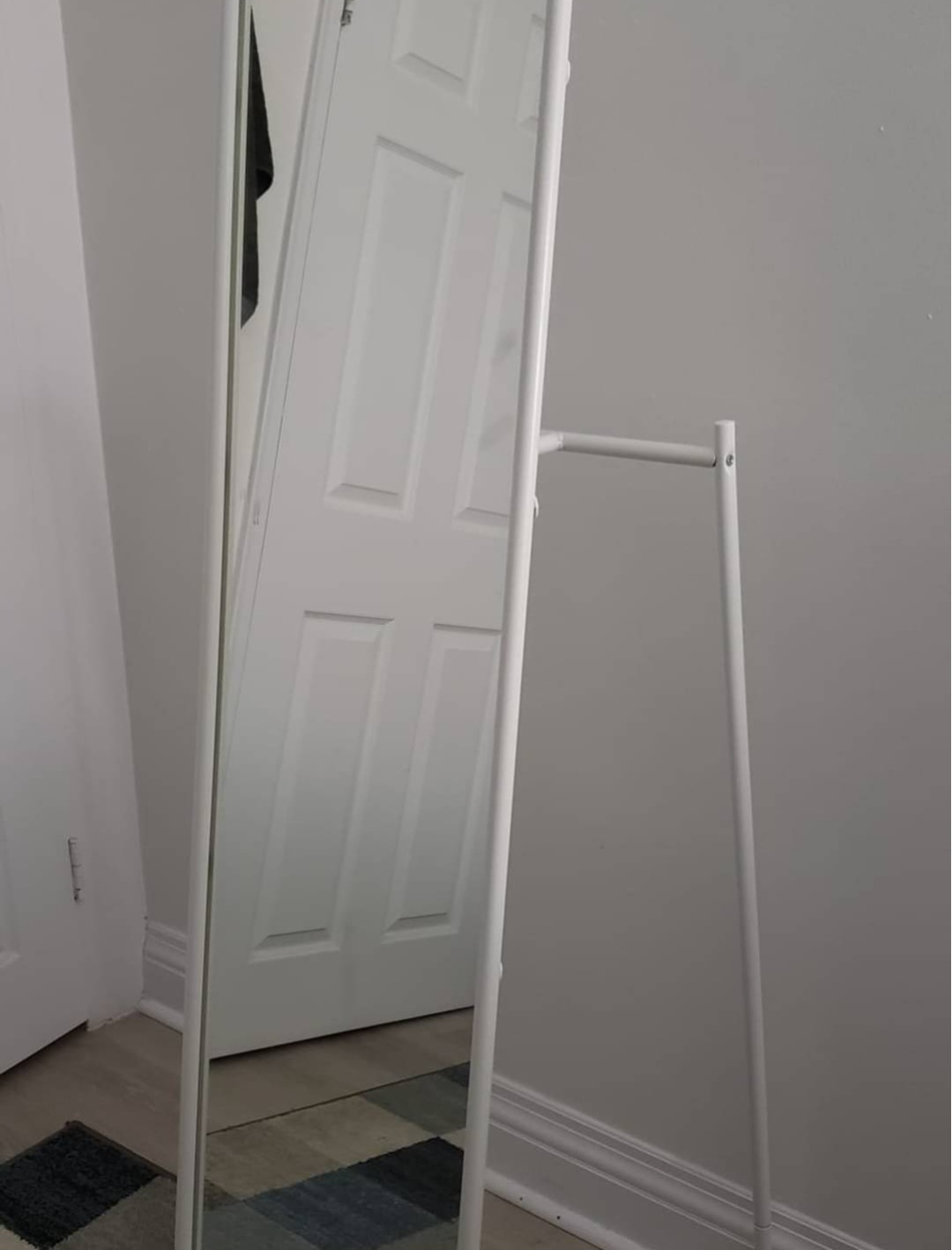IKEA KNAPPER Full-Length Standing Mirror with Hooks - photo 2