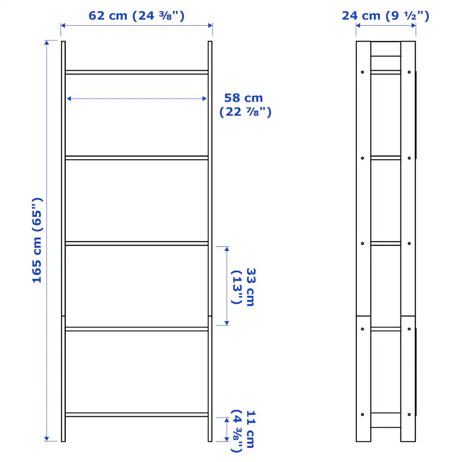 IKEA LAVIA bookcase - Dark Brown (Two bookcases) - photo 3