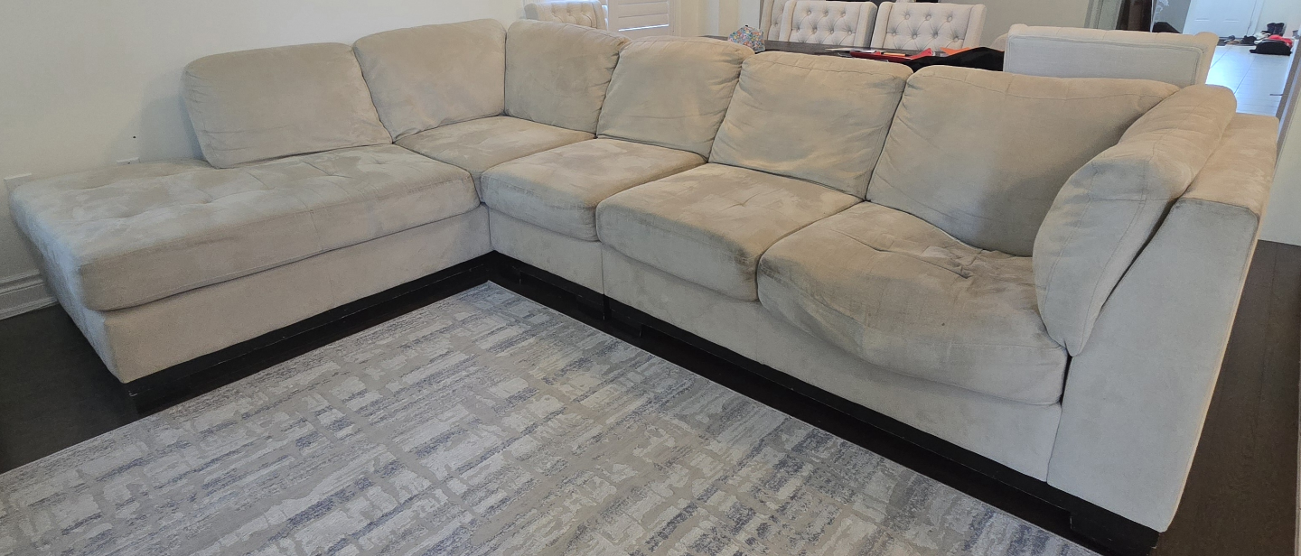 Beige Sectional Sofa