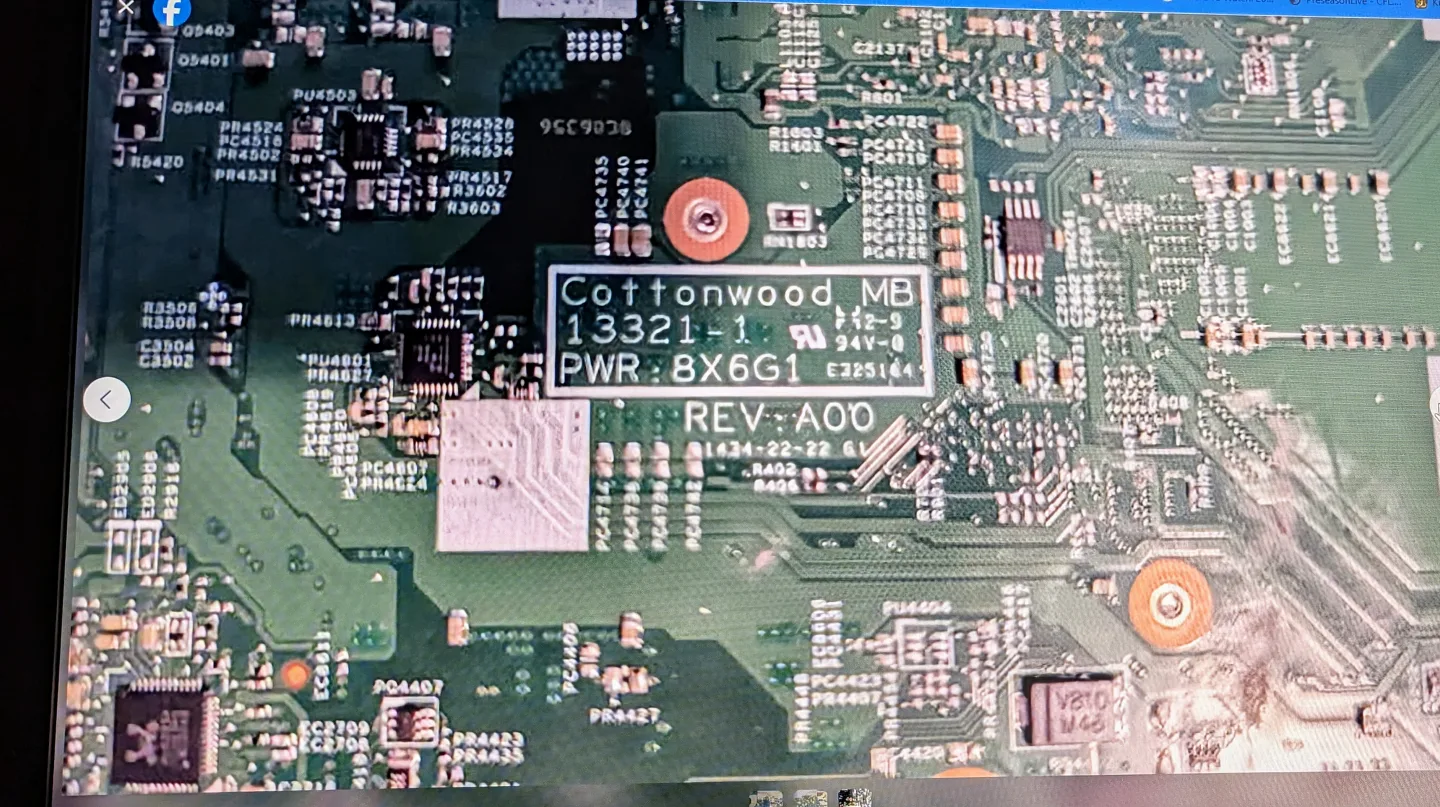 Dell Inspiron 13-7352 motherboard combo no image indicator(3)