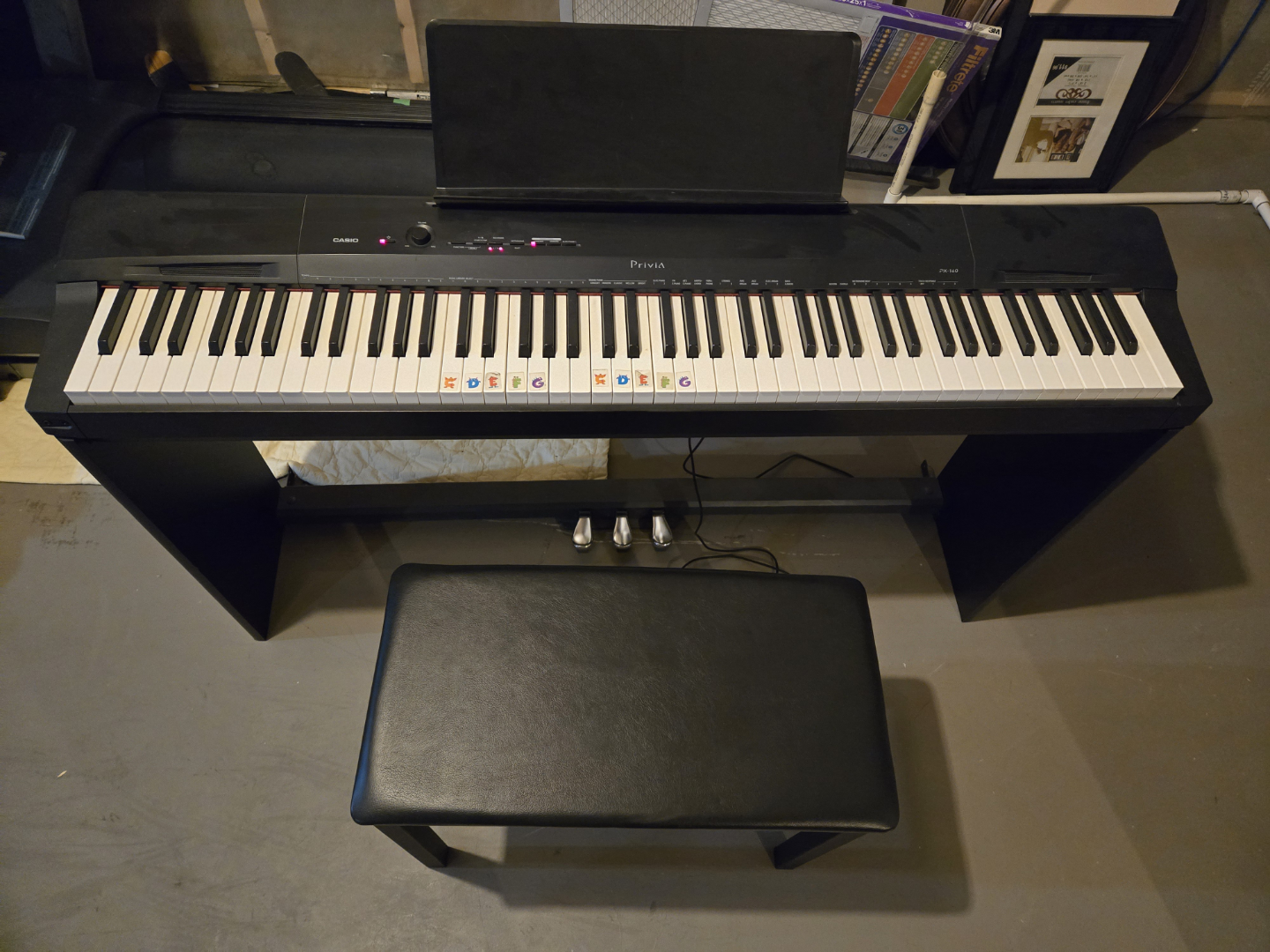 Casio Privia Digital Piano with Bench