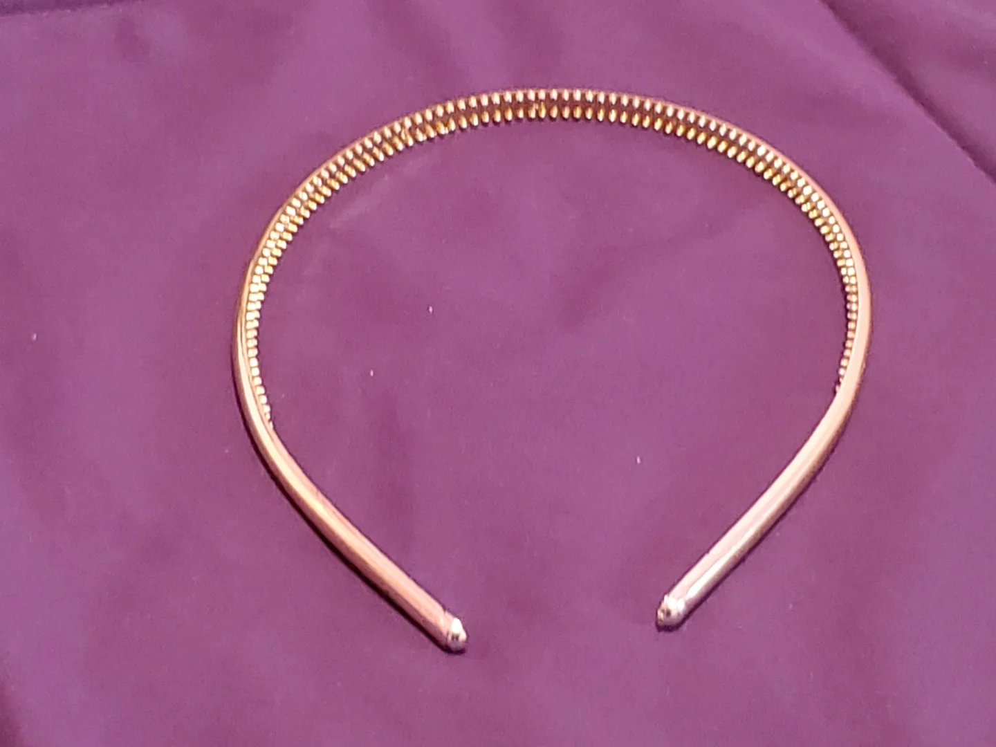 Gold Rhinestone Headbands/Hairbands image indicator(9)