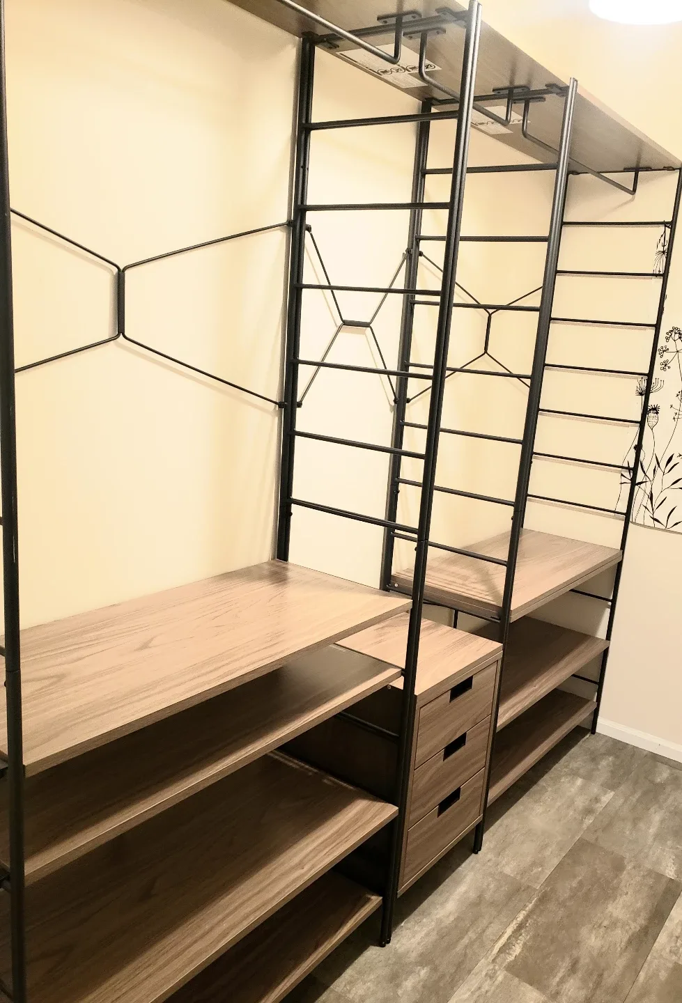 Modern Industrial Closet Organizer image indicator(2)