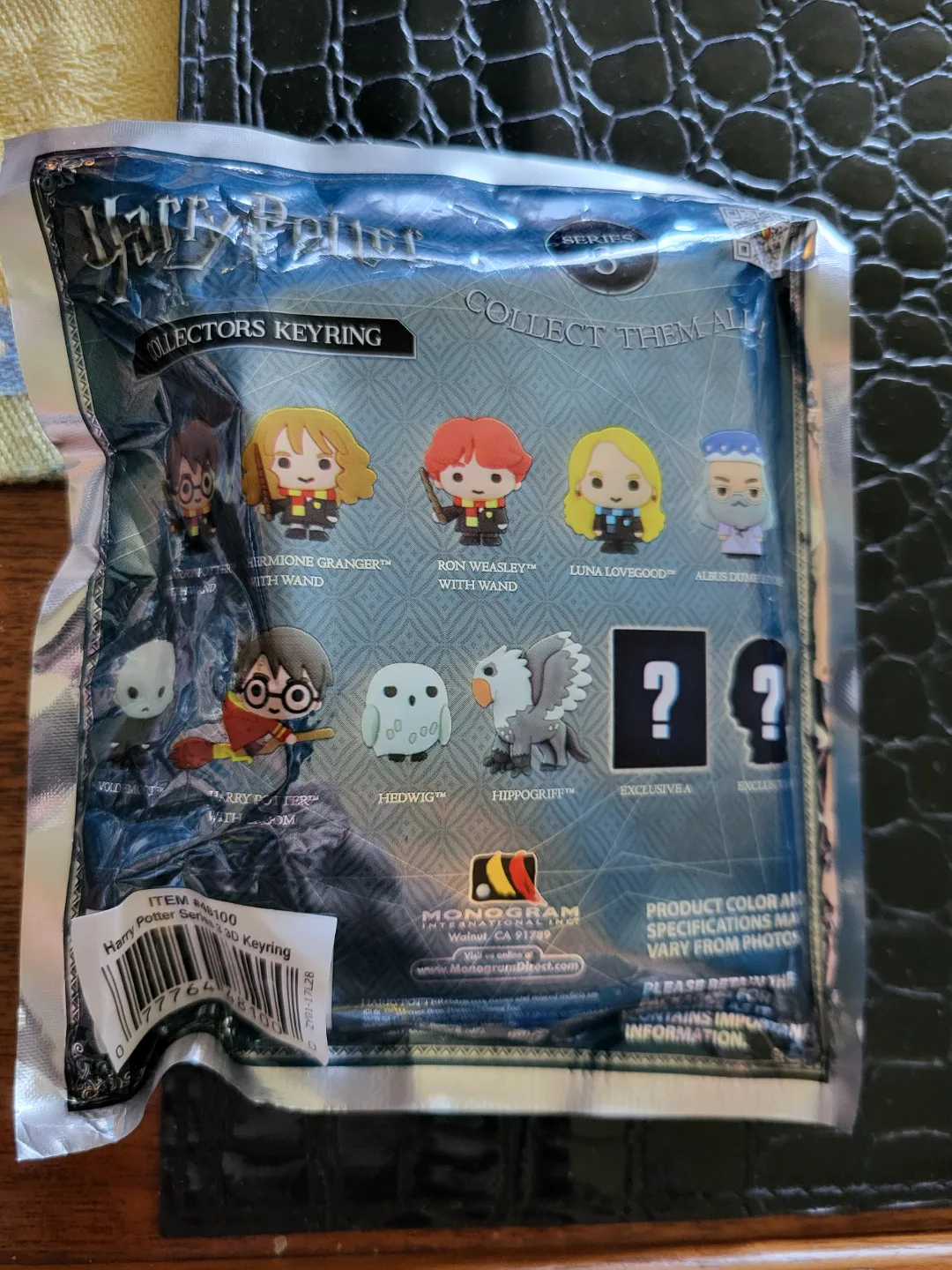 Harry Potter Series 3 Collectors Keyring Blind Bag image indicator(3)