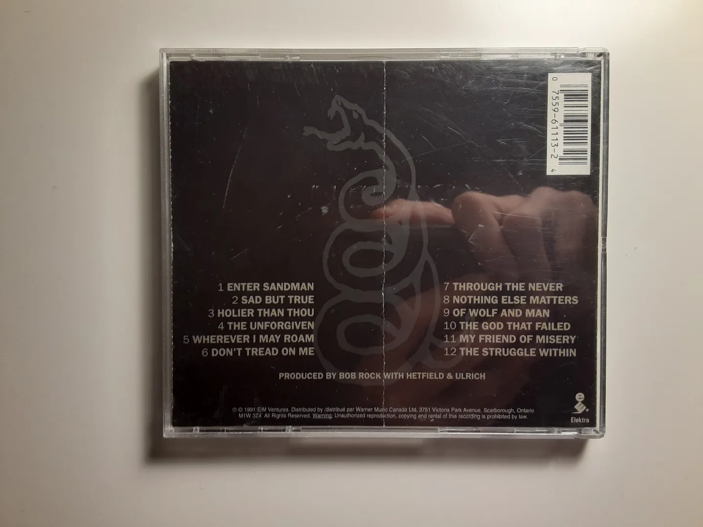 Metallica - Metallica (Black Album) | CD image indicator(3)