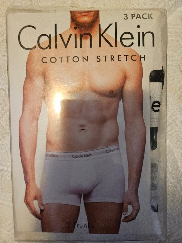 Calvin Klein 3-Pack Cotton Stretch Trunks