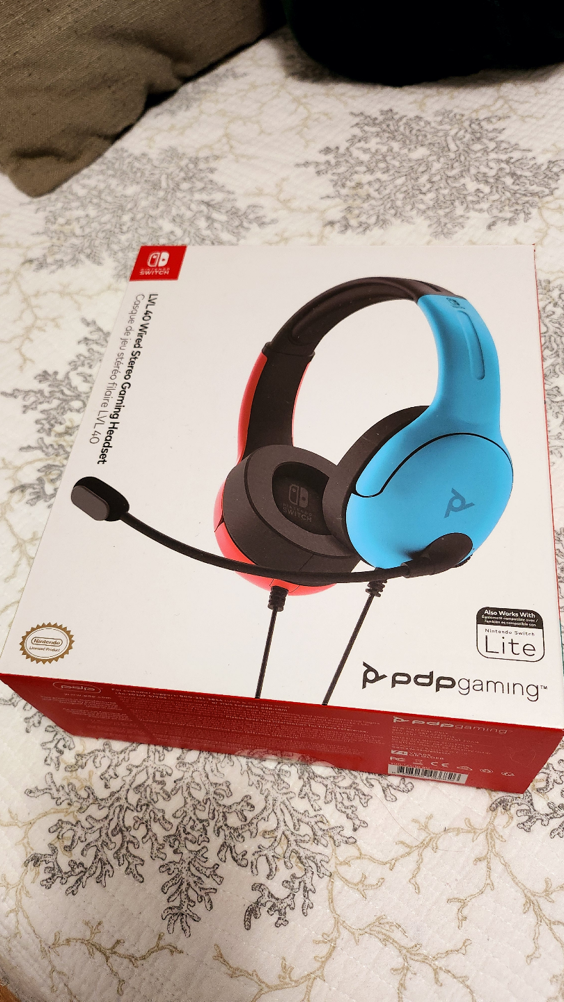 PDP Gaming LVL40 Wired Stereo Gaming Headset for Nintendo Switch