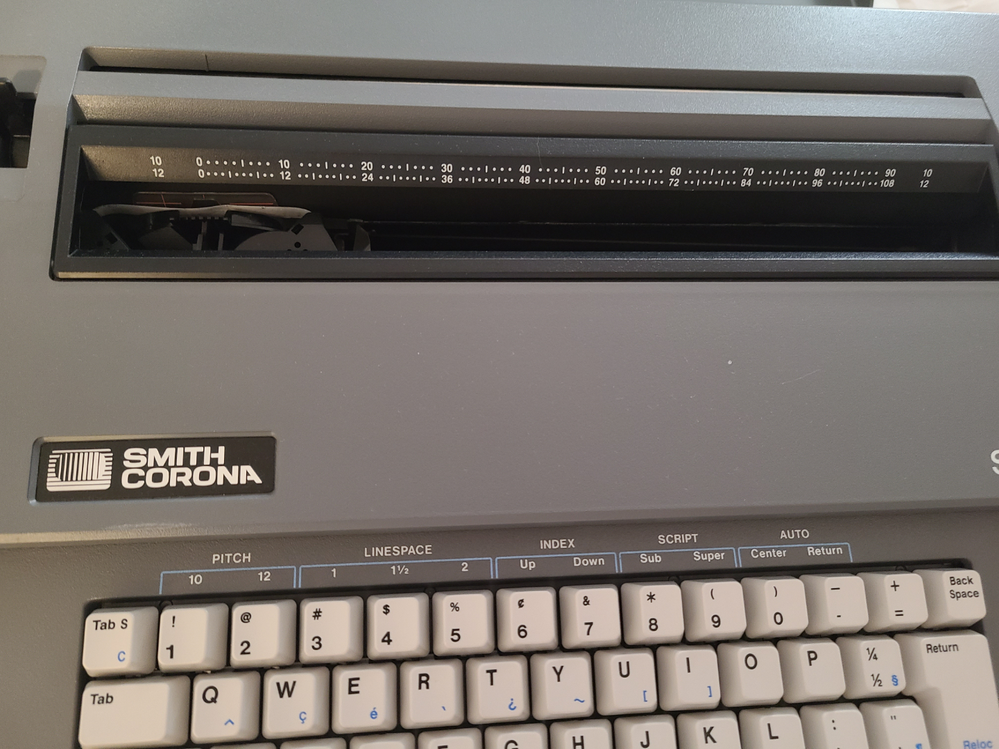 Vintage Smith Corona SL80 Electric Typewriter - photo 4