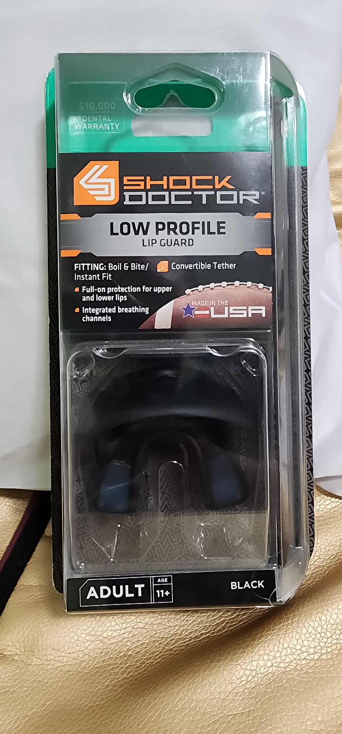 Shock Doctor Low Profile Lip/ mouth Guard (Adult, Black) - photo 2