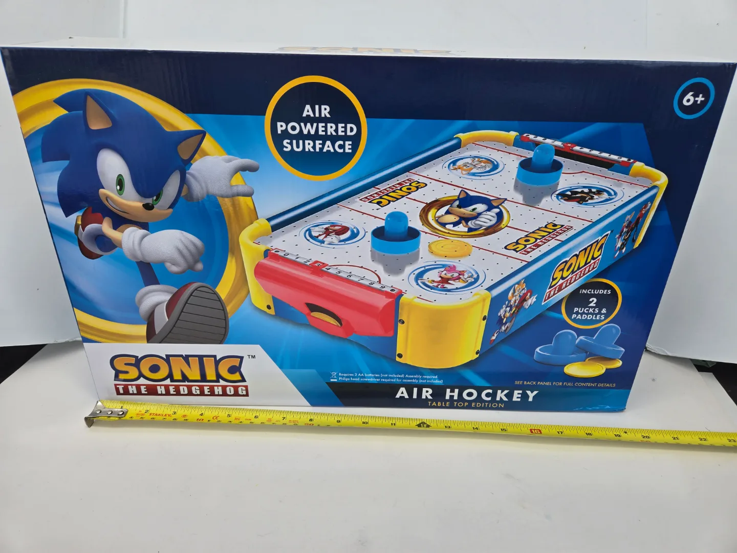 Rare sonic air hockey brand new in box sealed image indicator(9)