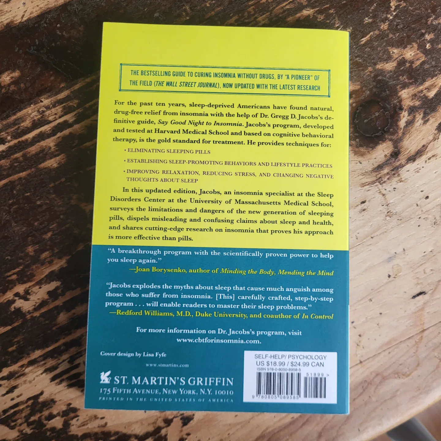 Say Goodnight to Insomnia by Gregg D. Jacobs, Ph.D. image indicator(2)